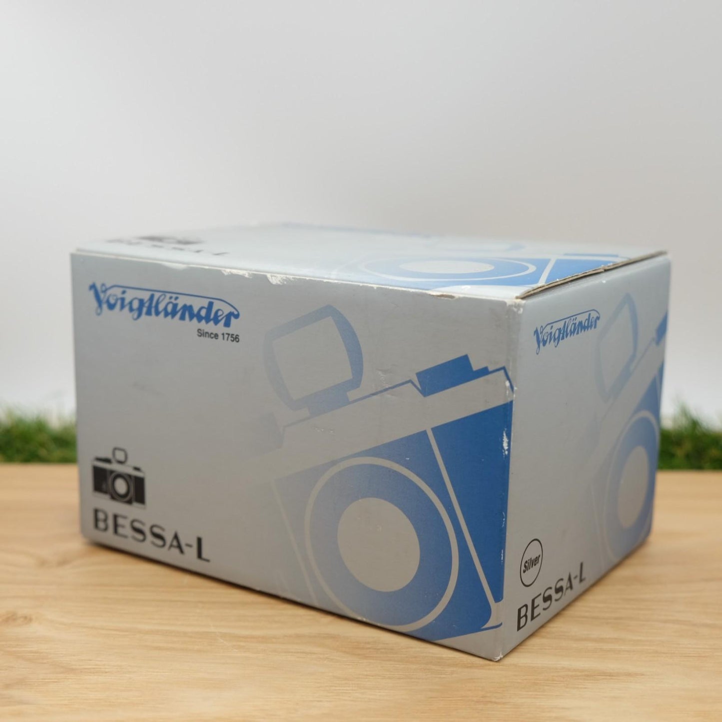 Voigtlander BESSA L Sliver 35mm Film Camera L39 W/ Box Japan [Near Mint-] #1327