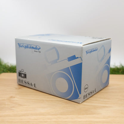 Voigtlander BESSA L Sliver 35mm Film Camera L39 W/ Box Japan [Near Mint-] #1327