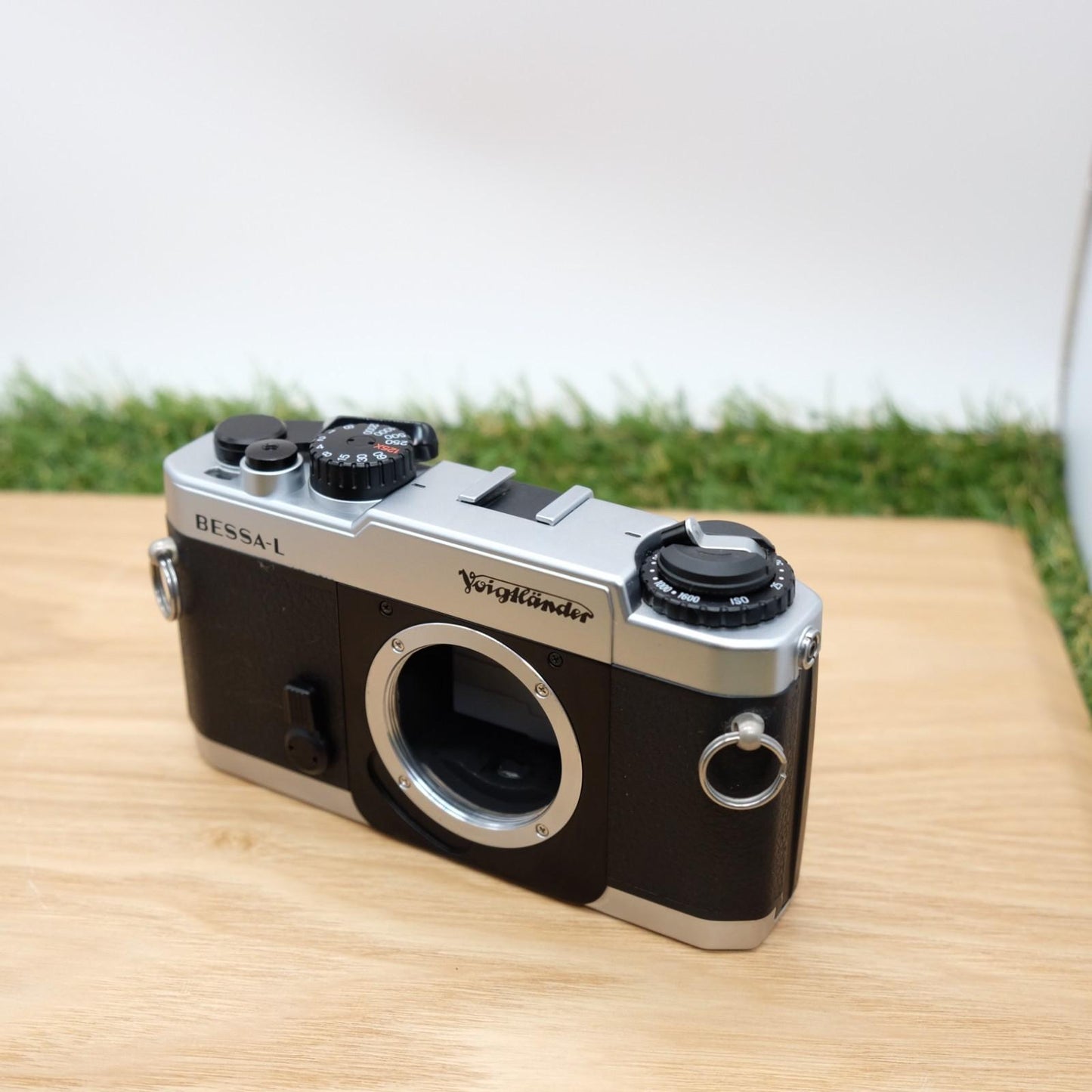 Voigtlander BESSA L Sliver 35mm Film Camera L39 W/ Box Japan [Near Mint-] #1327