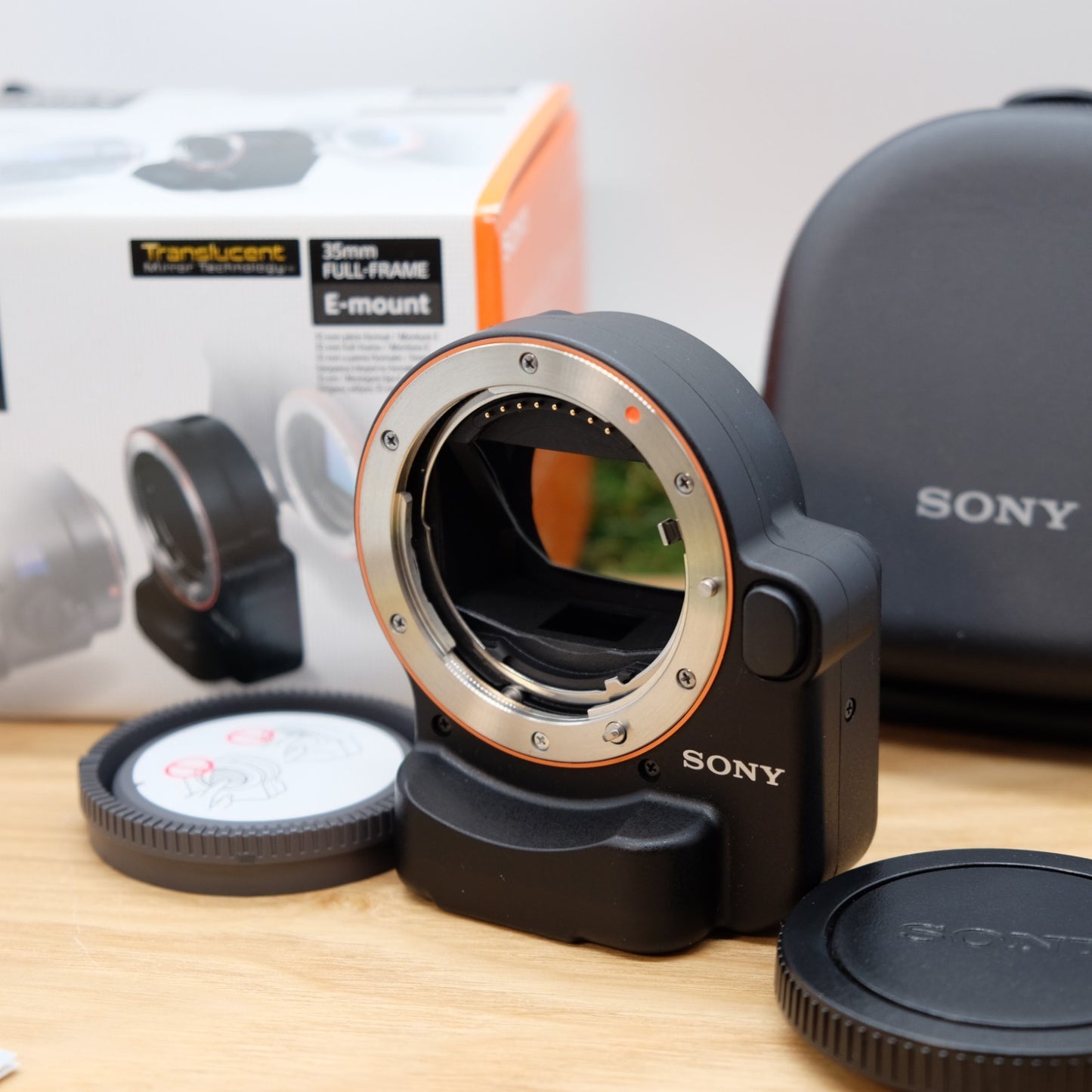 Sony LA-EA4 Mount Adapter Attach for A to E-mount W/ Box Japan [N Mint] #1163G