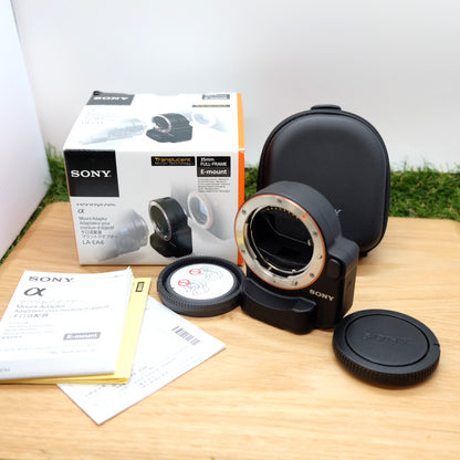 Sony LA-EA4 Mount Adapter Attach for A to E-mount W/ Box Japan [N Mint] #1163G