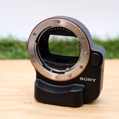 Sony LA-EA4 Mount Adapter Attach for A to E-mount W/ Box Japan [N Mint] #1163G