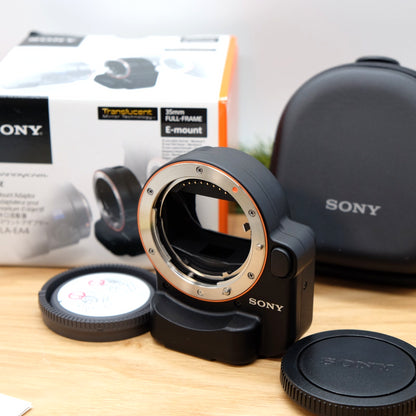 Sony LA-EA4 Mount Adapter Attach for A to E-mount W/ Box Japan [N Mint] #1163G
