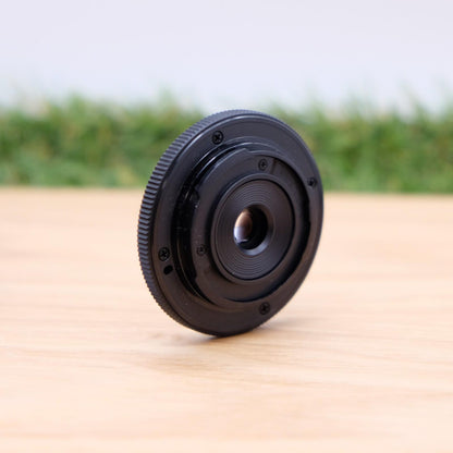 Olympus 15mm f8 Lens BCL-1580 Black for PEN Camera W/ Cap Japan [N Mint] #1041C