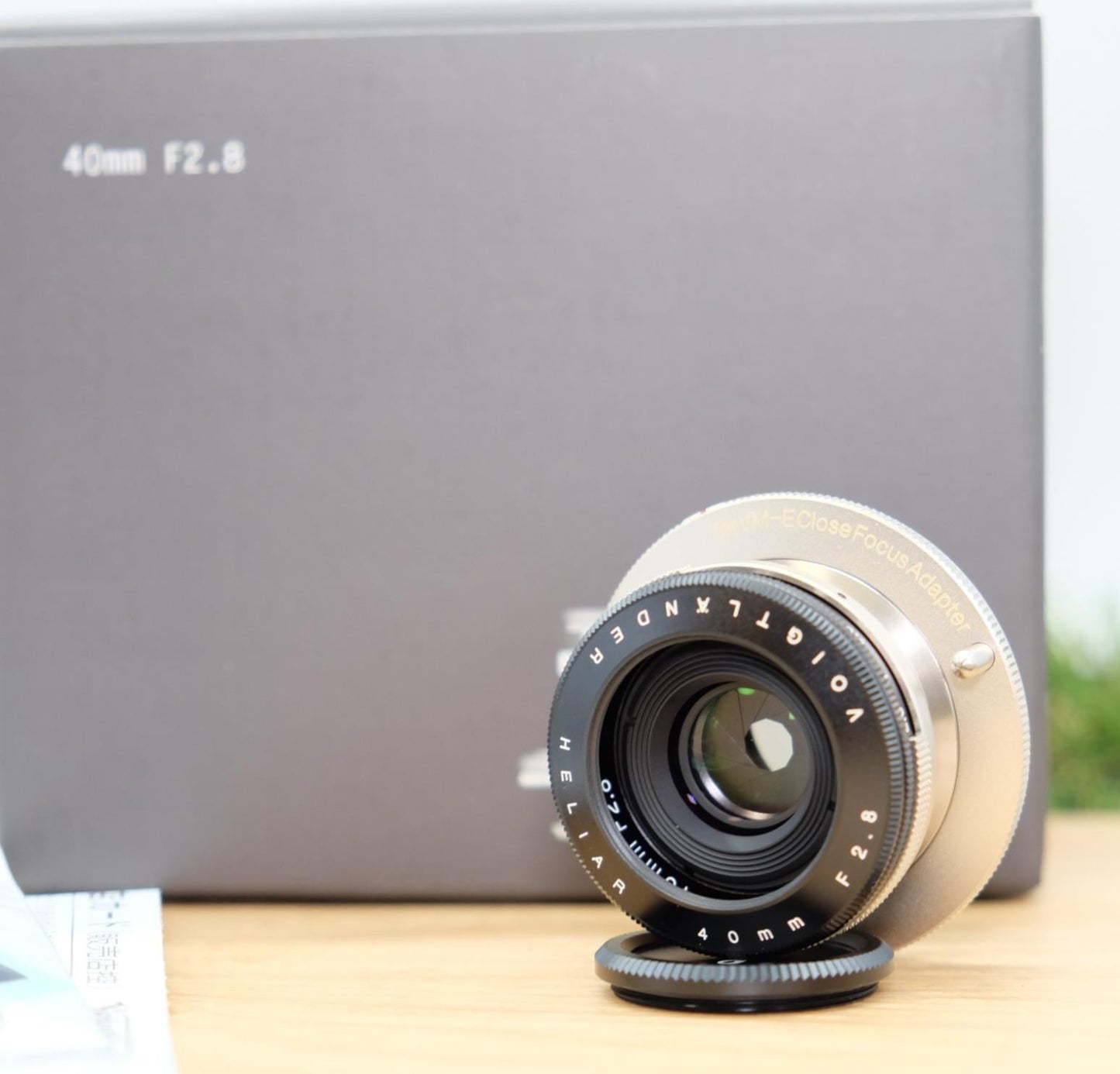 Voigtlander Heliar 40mm f/2.8 Lens for VM-E Close Focus W/ Box [Top Mint] 1332