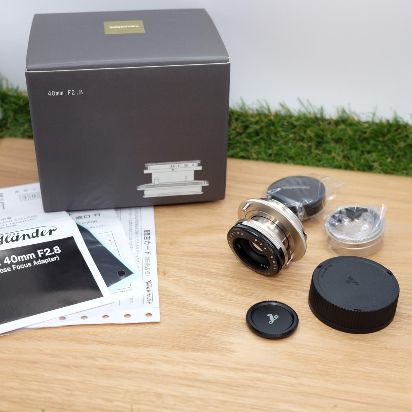Voigtlander Heliar 40mm f/2.8 Lens for VM-E Close Focus W/ Box [Top Mint] 1332