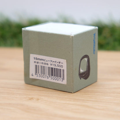 Voigtlander 15mm View Finder Viewfinder For Rangefinde W/ Box Japan [Mint] #1333