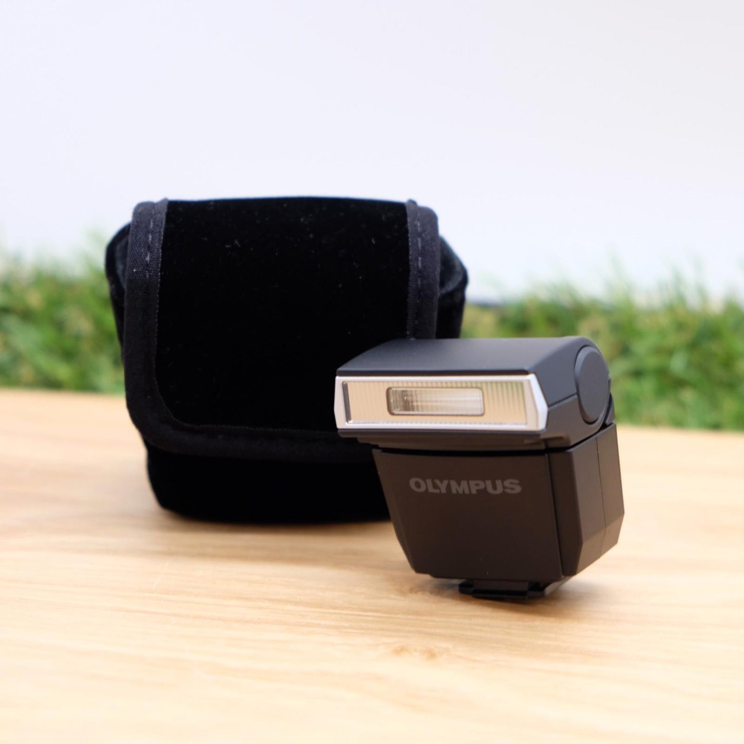 Olympus FL-LM3 Flash for E-M1 M5 M10 Mark II III Pen W/Case Japan [Mint] #1235B