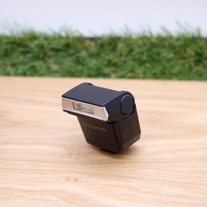 Olympus FL-LM3 Flash for E-M1 M5 M10 Mark II III Pen W/Case Japan [Mint] #1235B