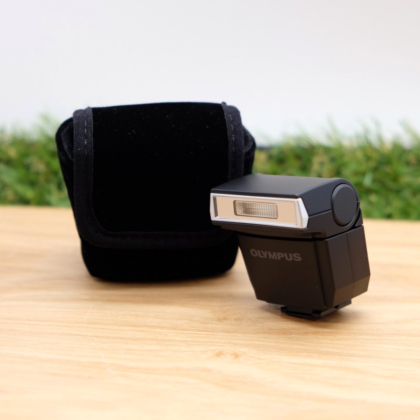 Olympus FL-LM3 Flash for E-M1 M5 M10 Mark II III Pen W/Case Japan [Mint] #1235B