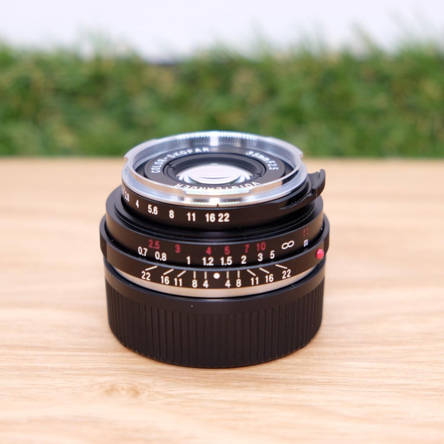 Voigtlander COLOR SKOPAR 35mm F2.5 P II VM for Leica M W/ Box Japan [Mint] #1334