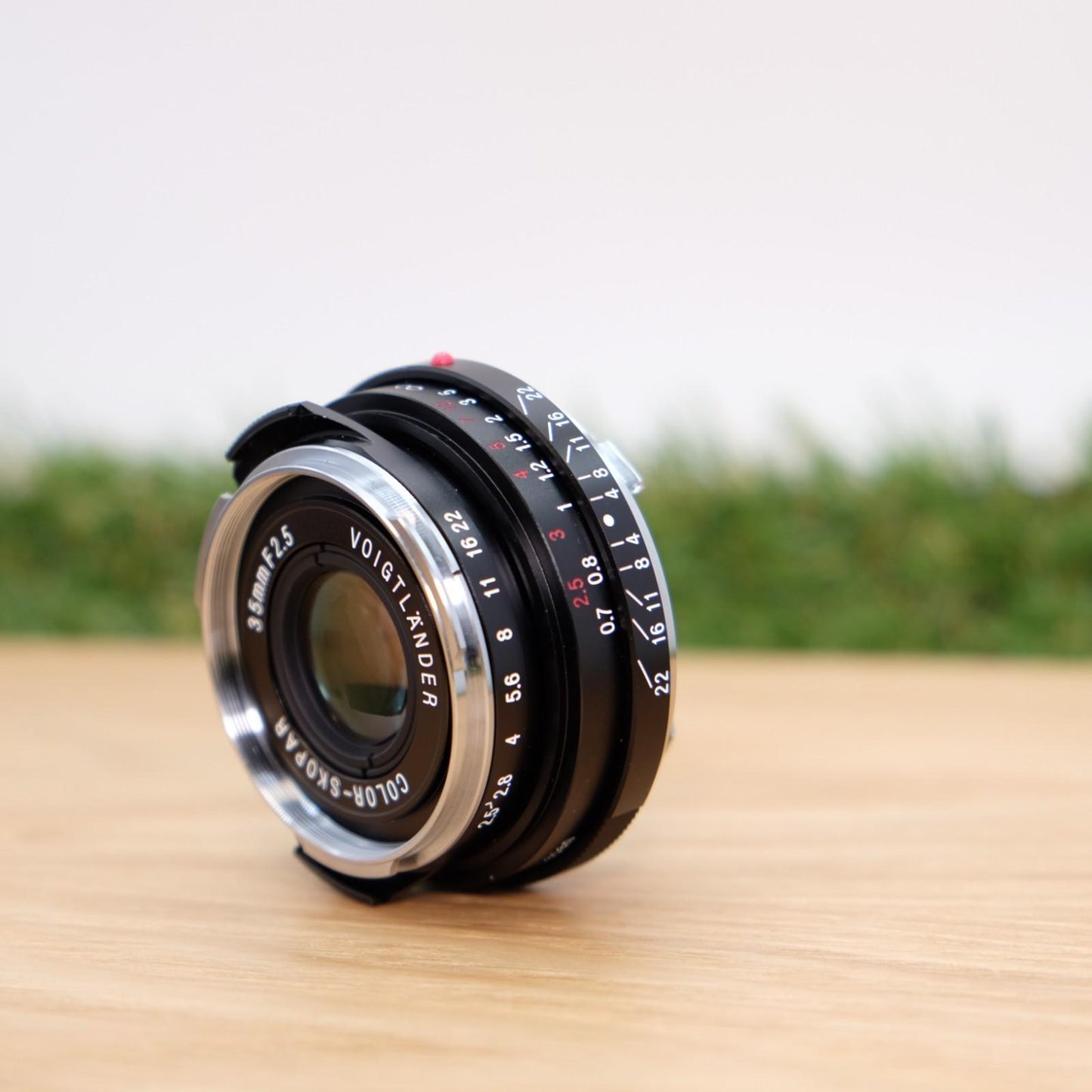 Voigtlander COLOR SKOPAR 35mm F2.5 P II VM for Leica M W/ Box Japan [Mint] #1334