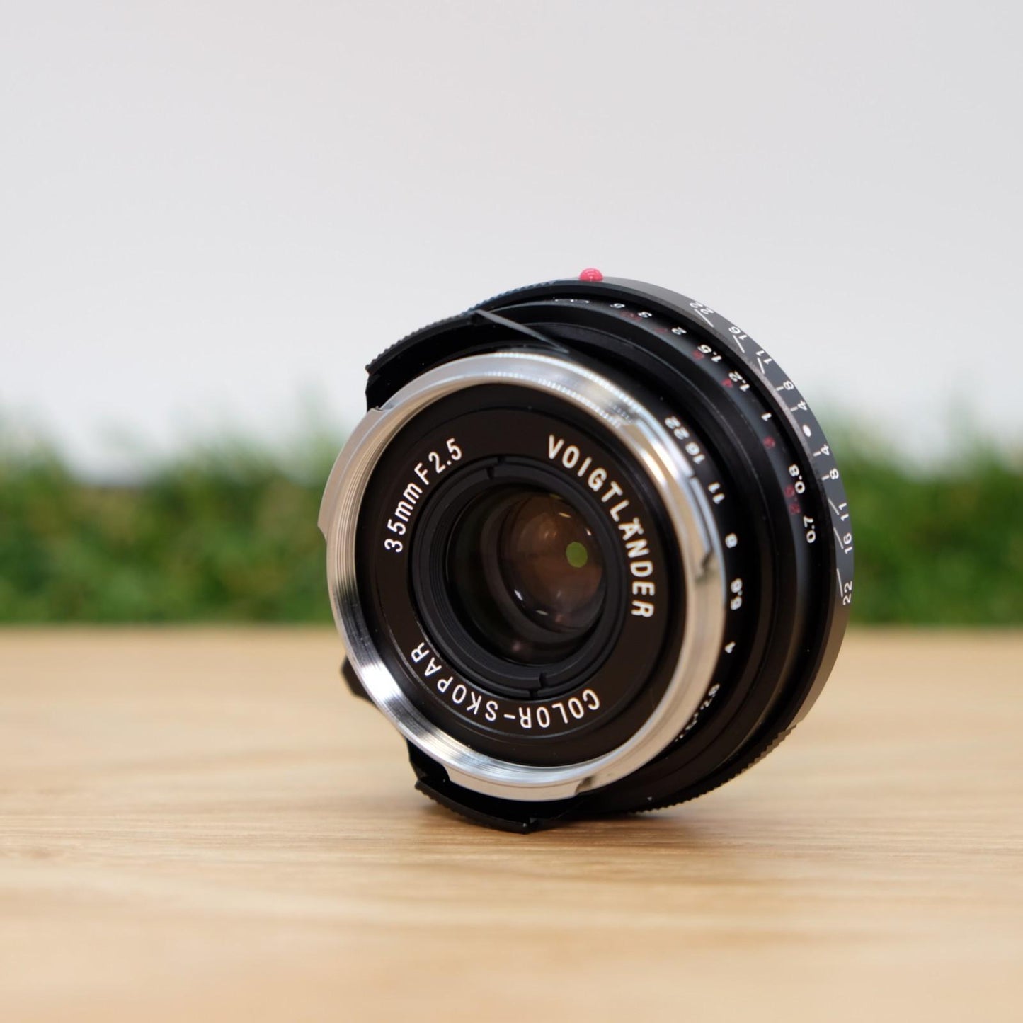 Voigtlander COLOR SKOPAR 35mm F2.5 P II VM for Leica M W/ Box Japan [Mint] #1334