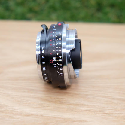 Voigtlander COLOR SKOPAR 35mm F2.5 P II VM for Leica M W/ Box Japan [Mint] #1334