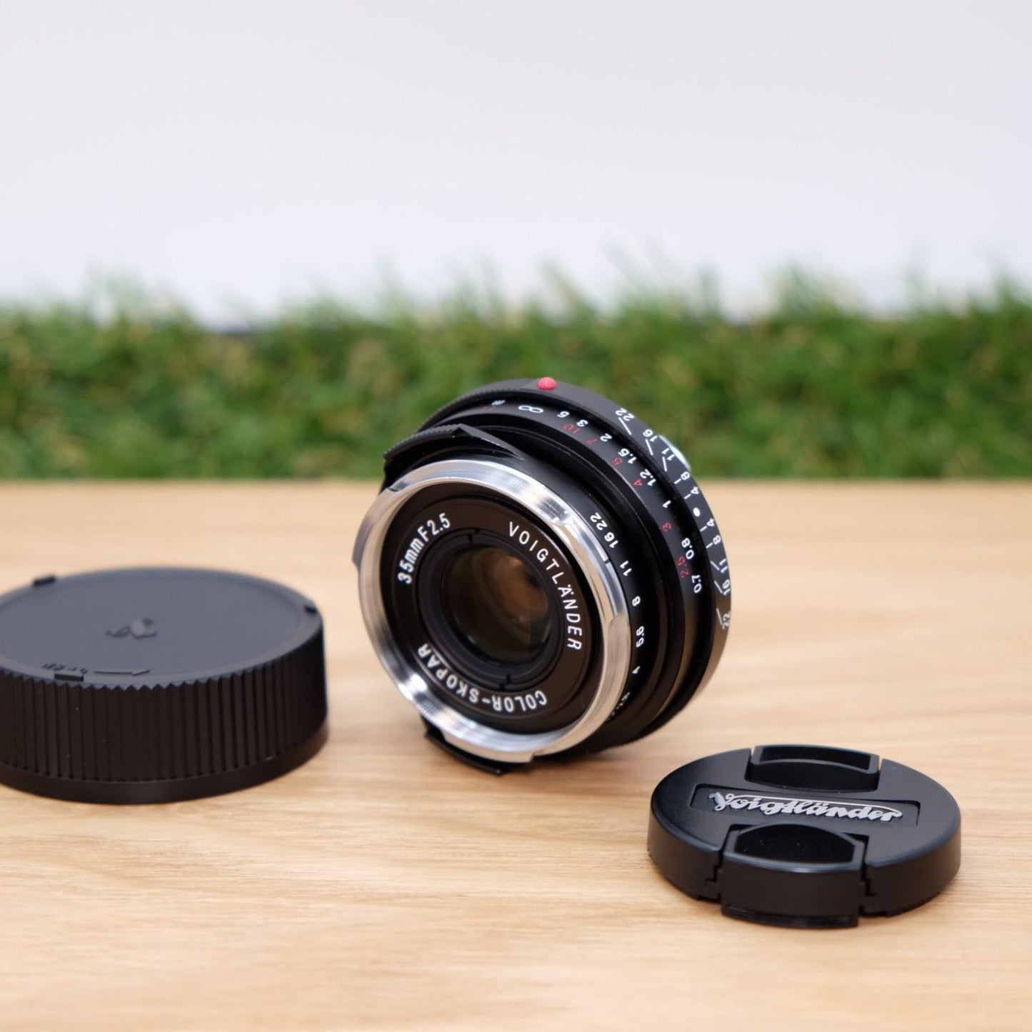 Voigtlander COLOR SKOPAR 35mm F2.5 P II VM for Leica M W/ Box Japan [Mint] #1334