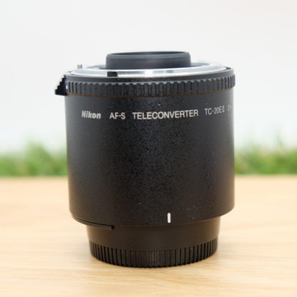 Nikon AF-S Teleconverter Lens TC-20E II 2x F Mount W/ Box Japan [N Mint] #1316