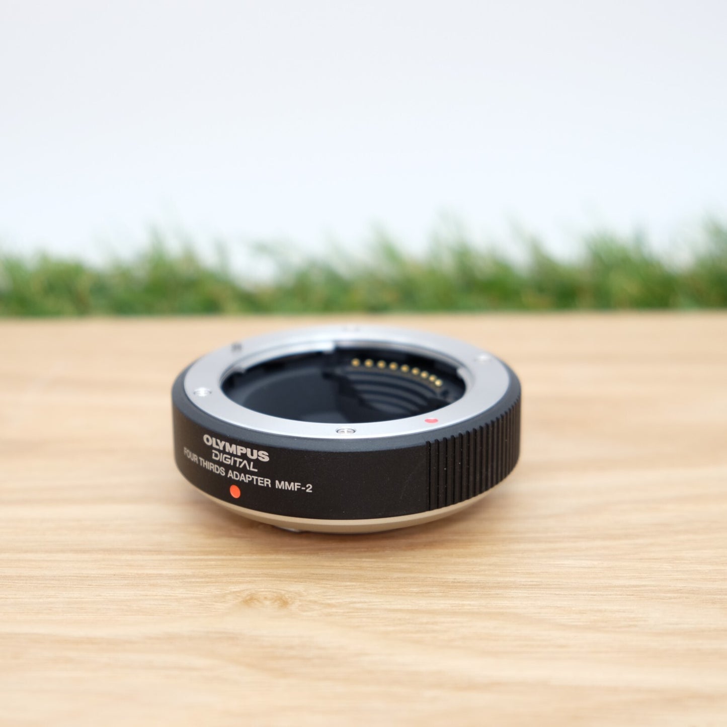 Olympus MMF-2 Four Thirds Mount Micro Adapter 4/3 Body Black Japan [Mint] #1296