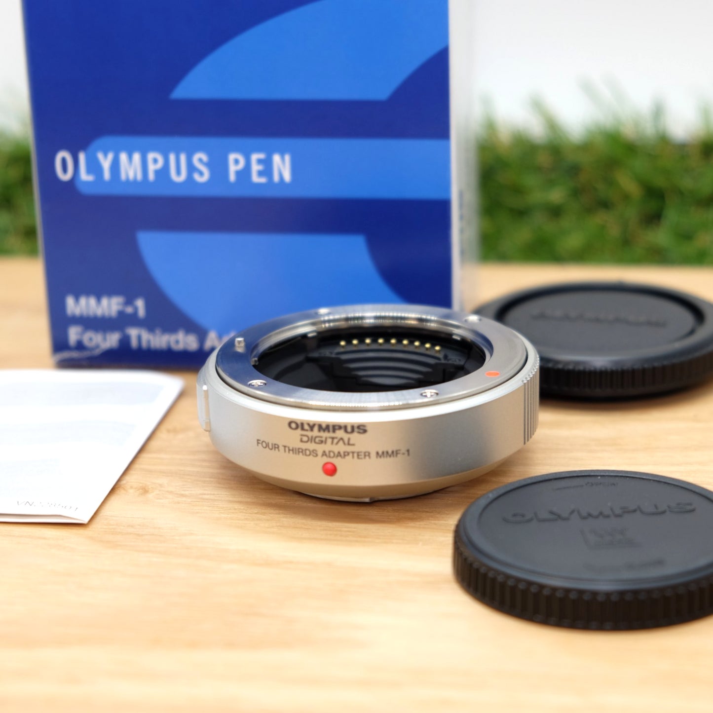 Olympus MMF-1 Four thirds Adapter Micro Four Thirds  W/ Box [Mint] #23092E
