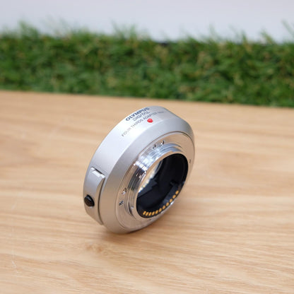 Olympus MMF-1 Four thirds Adapter Micro Four Thirds  W/ Box [Mint] #23092E