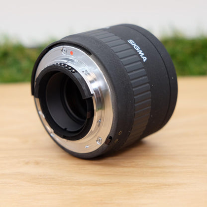 Sigma AF APO Tele Converter 2x EX For Nikon F Mount Lens Japan [Mint] #1288B
