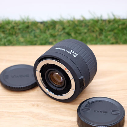 Sigma AF APO Tele Converter 2x EX For Nikon F Mount Lens Japan [Mint] #1288B